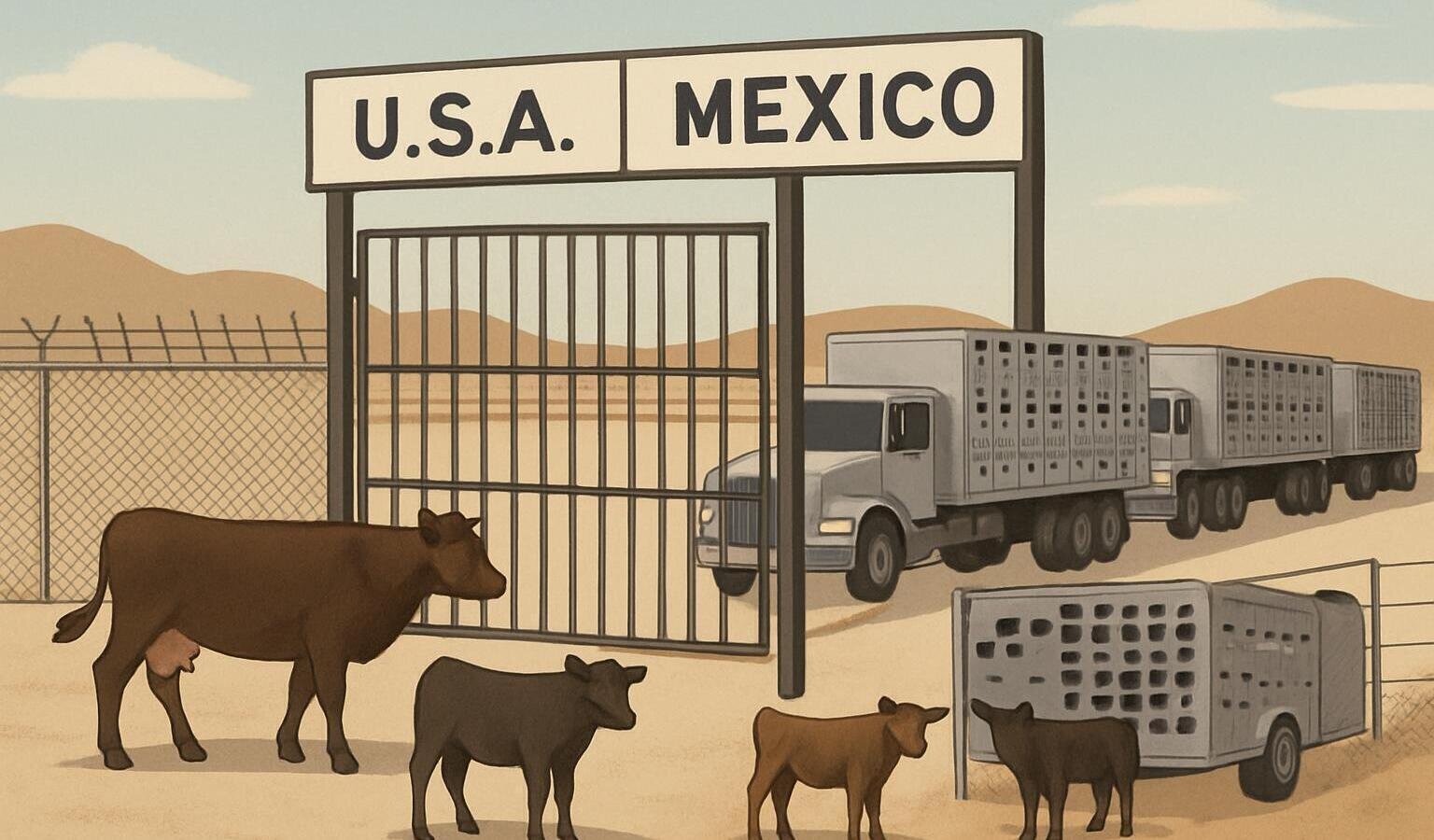 Petition ยท Reopen Mexican livestock ports for feeder cattle - United