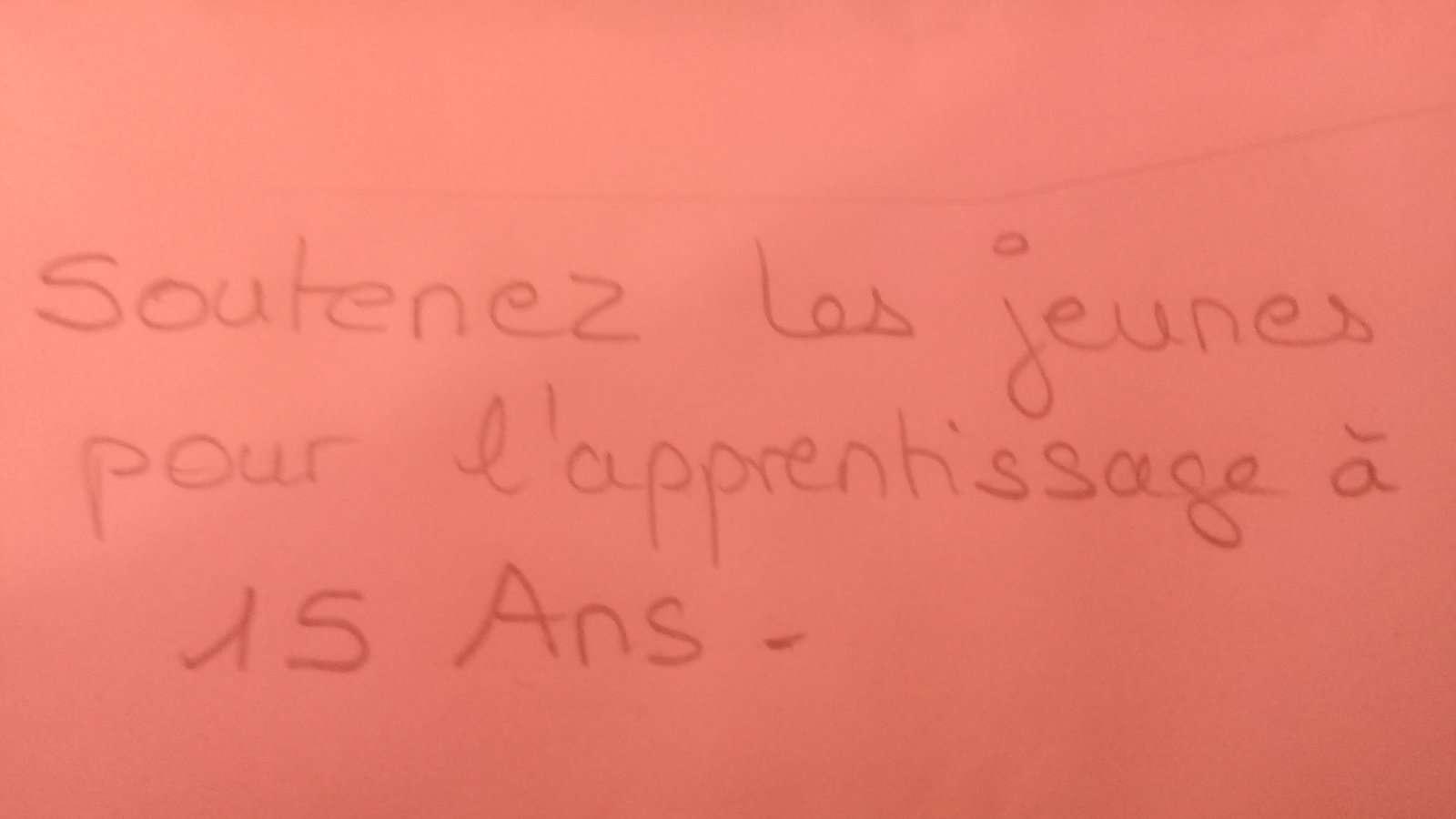 Pétition Changer La Loi De L Apprentissage France Change Org
