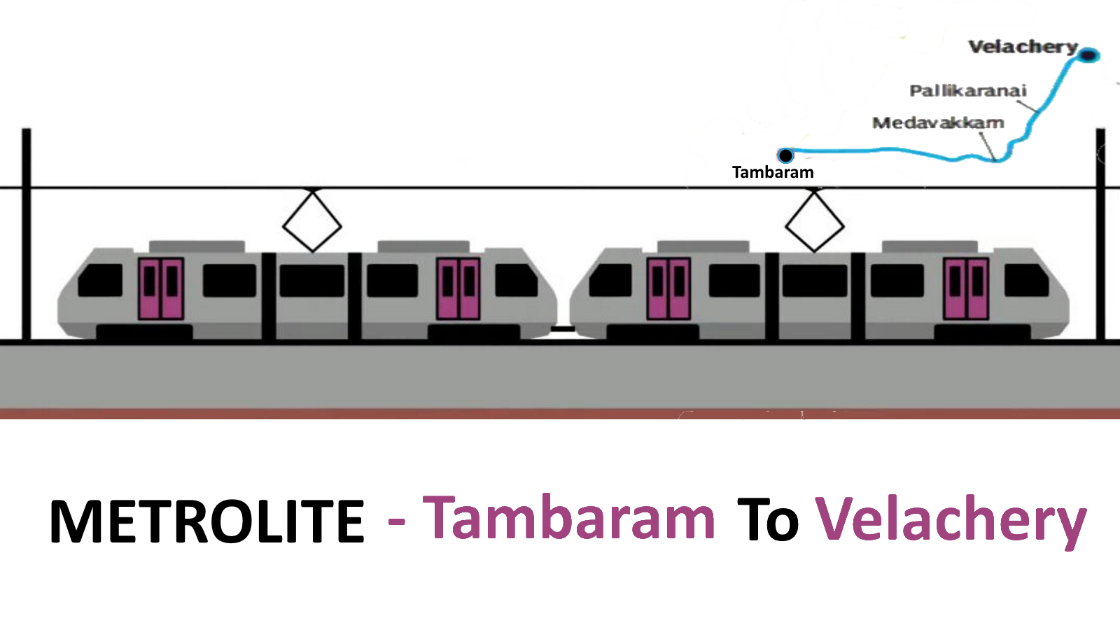 Petition · Tambaram to Velachery speed up the Metrolite Chennai, India ·