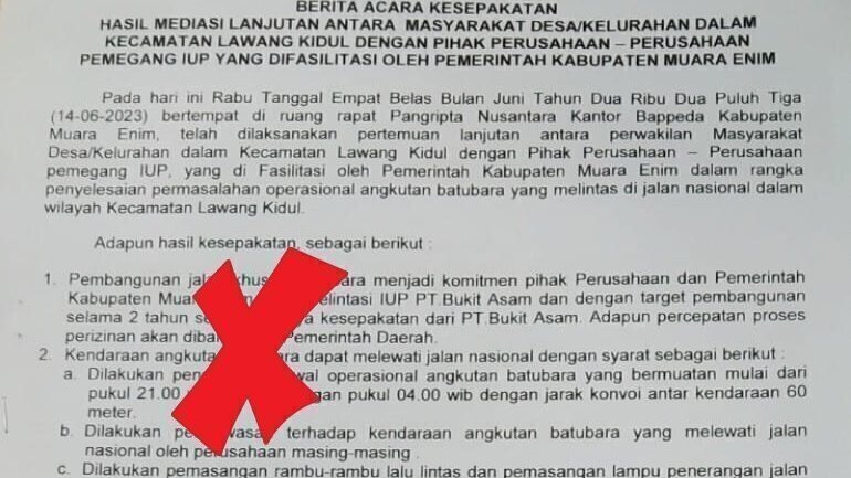 Pembatasan Angkutan Batubara di Jalan Umum, Alfrenzi: Tidak Ada Lagi Toleransi