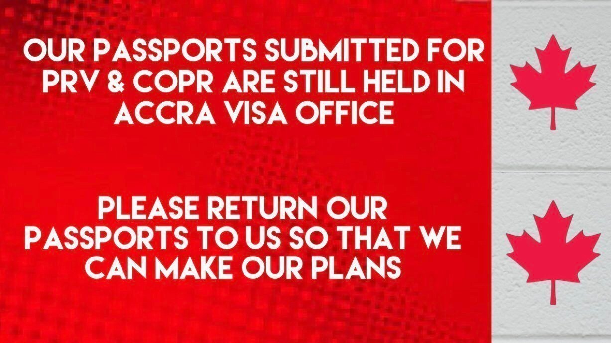 Petition · International Passport Transmission via VFS Nigeria is a