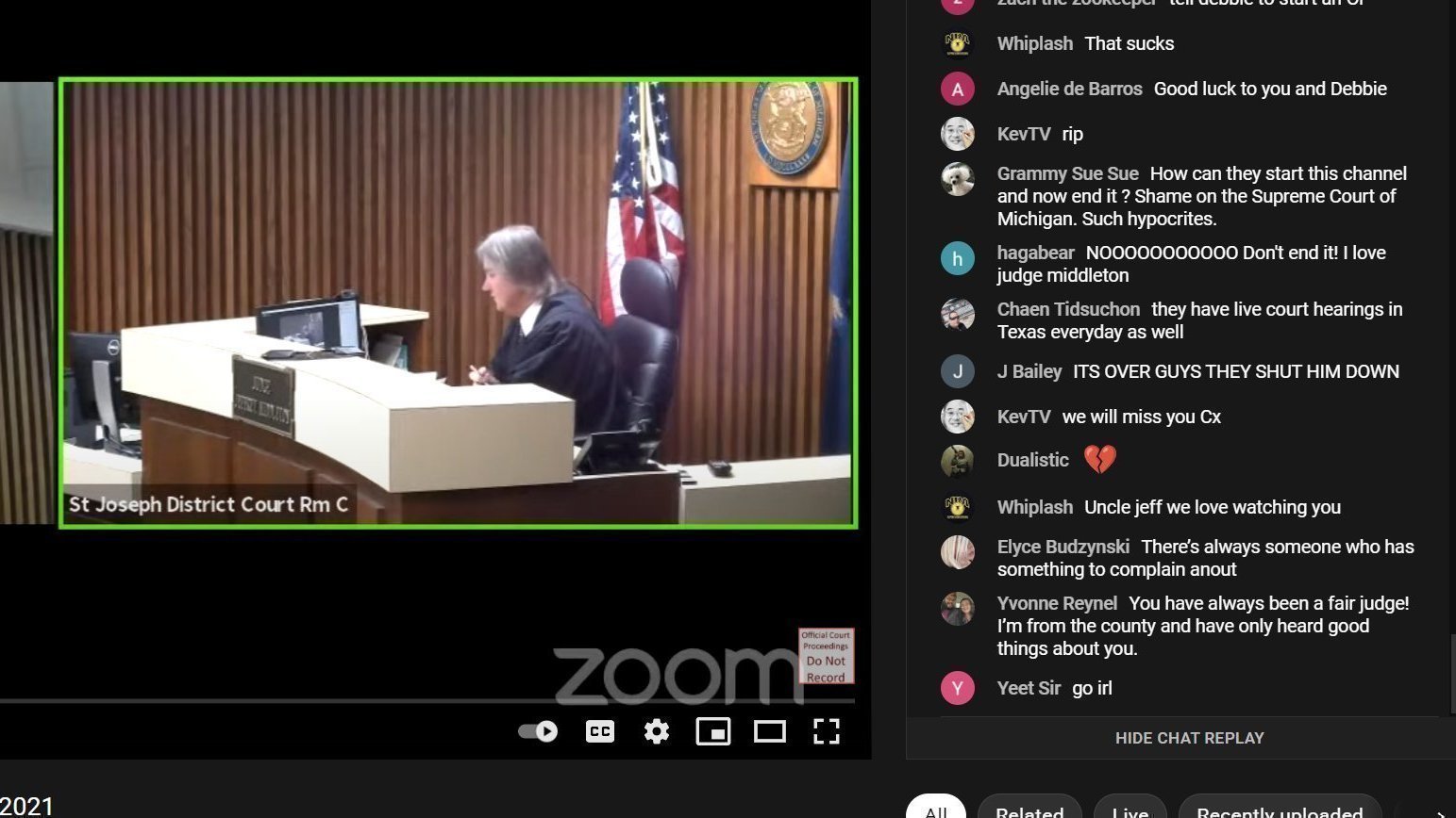 Petition · Let Judge Jeffrey Middleton of 3B Court continue to