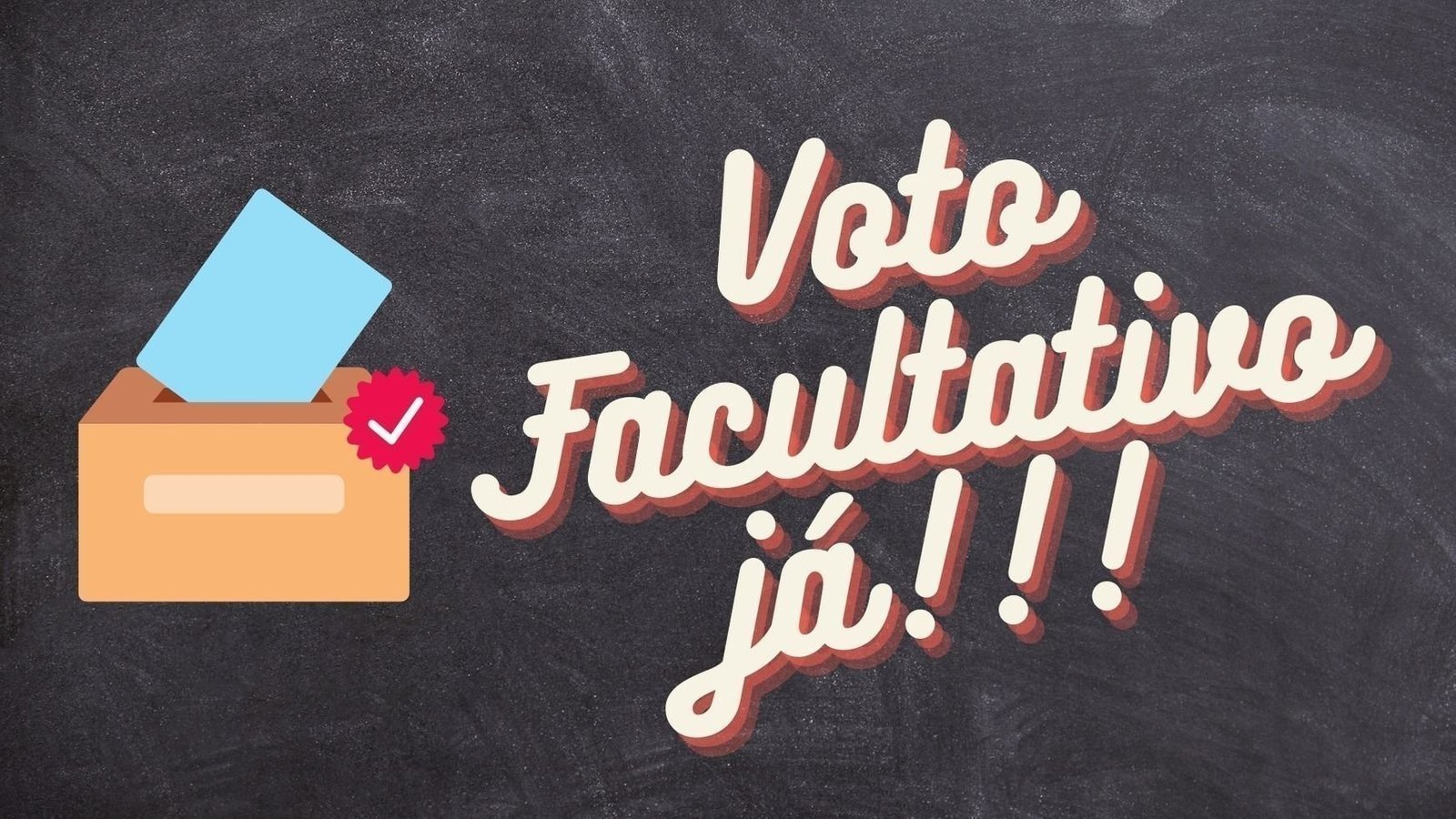 Abaixo-assinado · Voto facultativo é um direito do eleitor!!! - Brasil ...