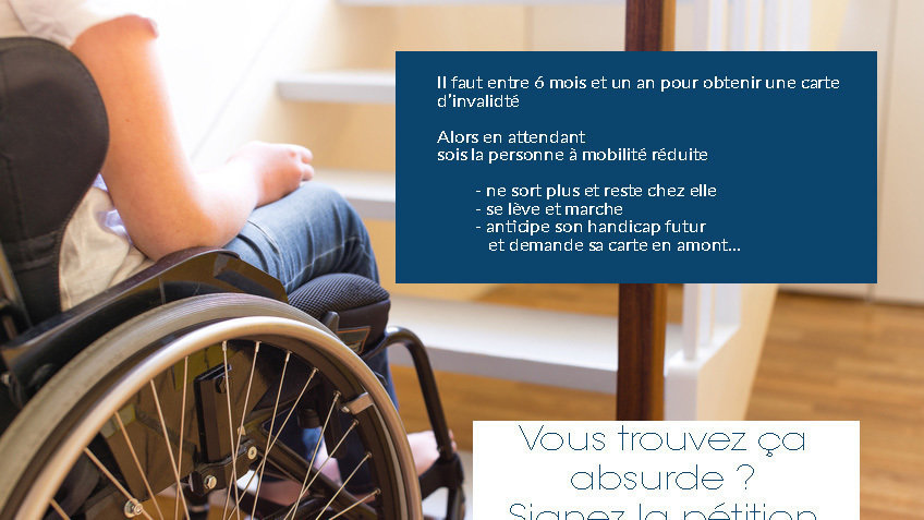 Pétition · Pour une carte d'invalidité provisoire pour les personnes à
