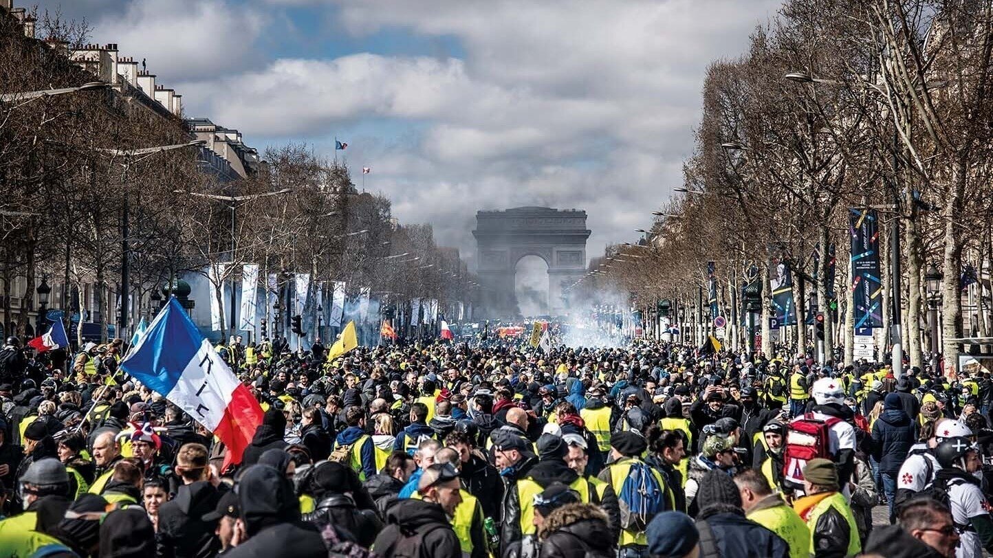Visuel de la pétition : appel à la mobilisation à partir du 17 octobre.