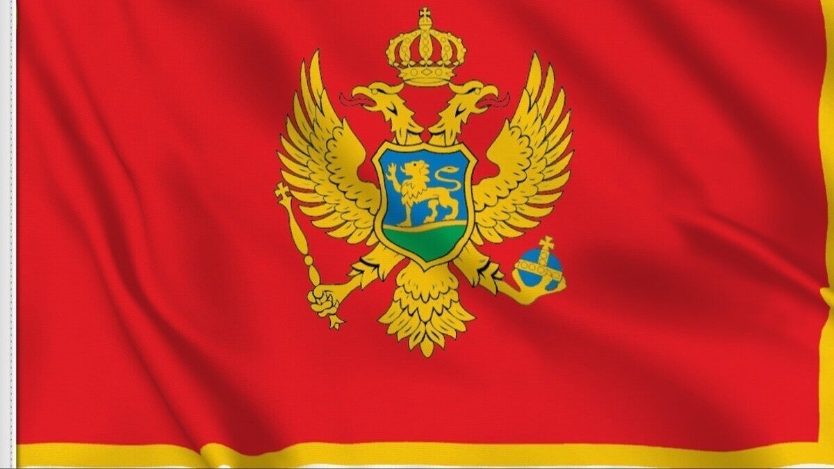 Флаг черногории