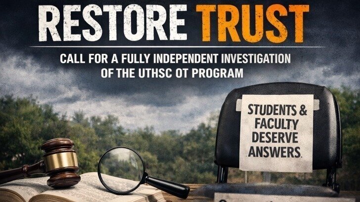 Uthsc Security Petition · Protect Students: Call for Neutral, External Investigation ...