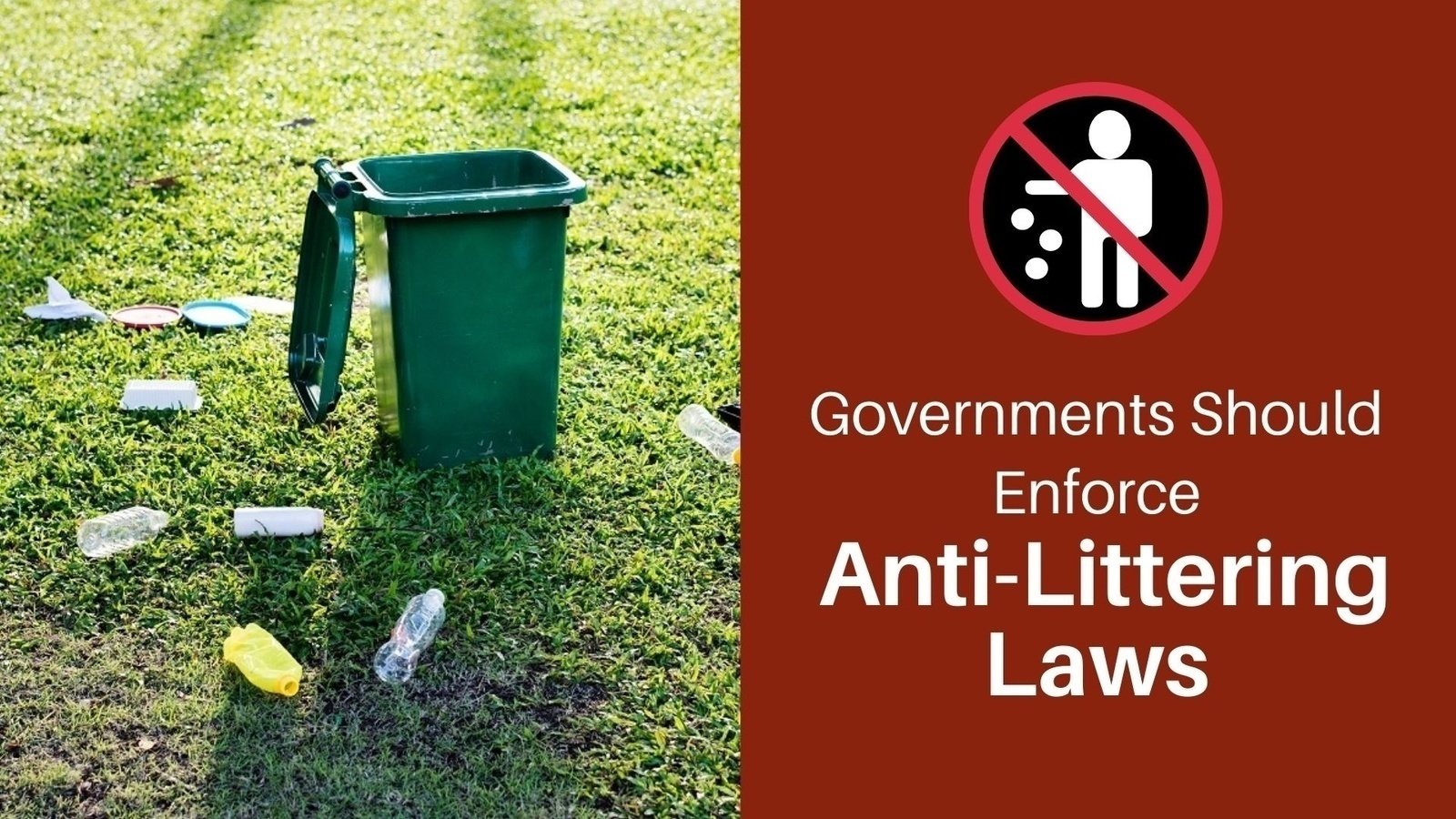 Petition · Stricter recycling laws and litter United States ·
