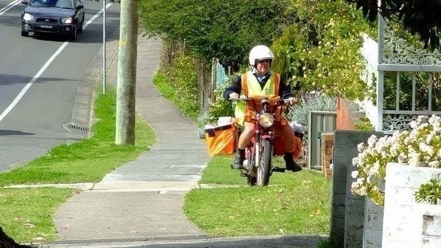 australia post 3 wheel bike
