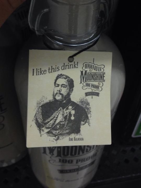Petition remove the kal kaua neck hanger from hawaiian moonshine
