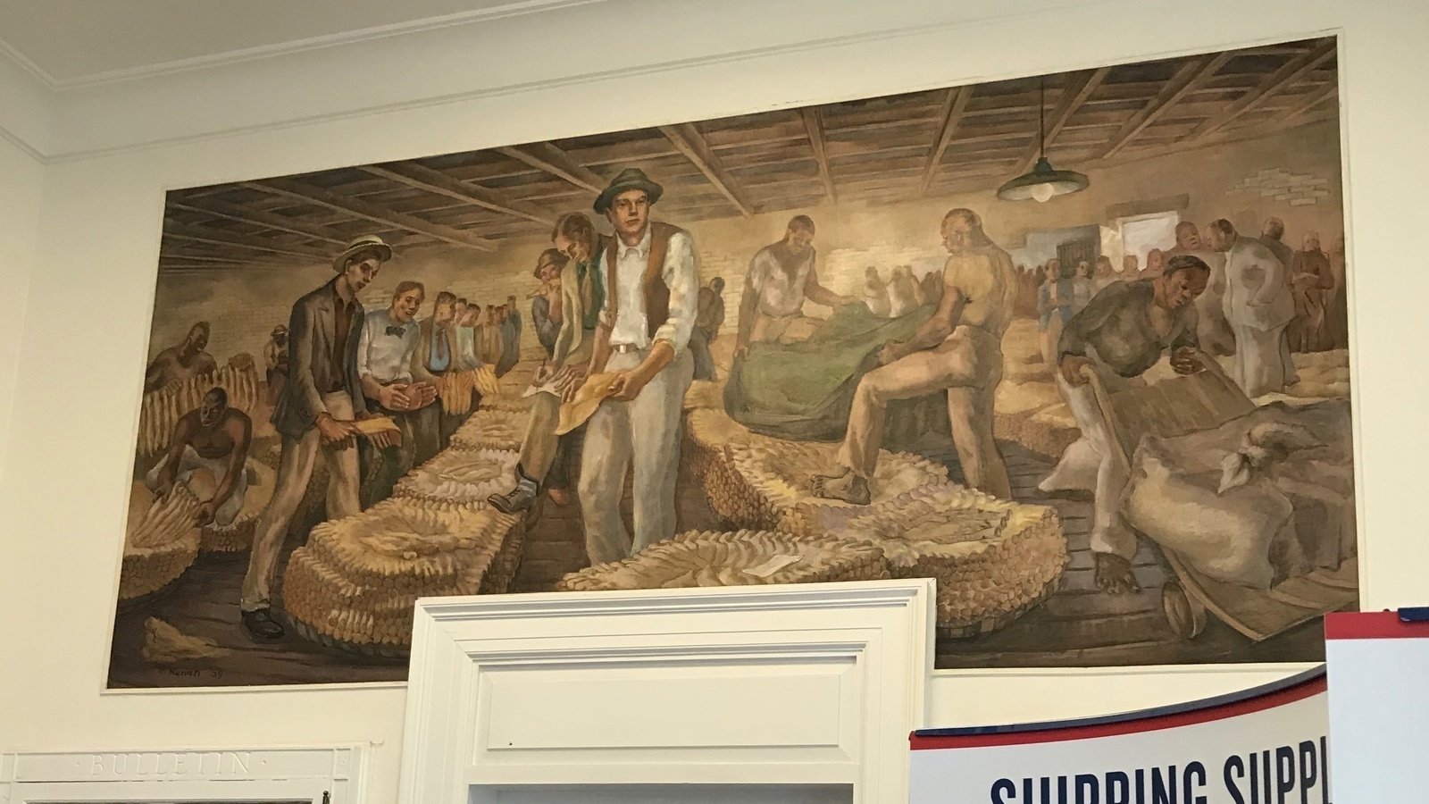 Petition · Remove Tobacco Auction Mural in Louisburg, NC Post Office
