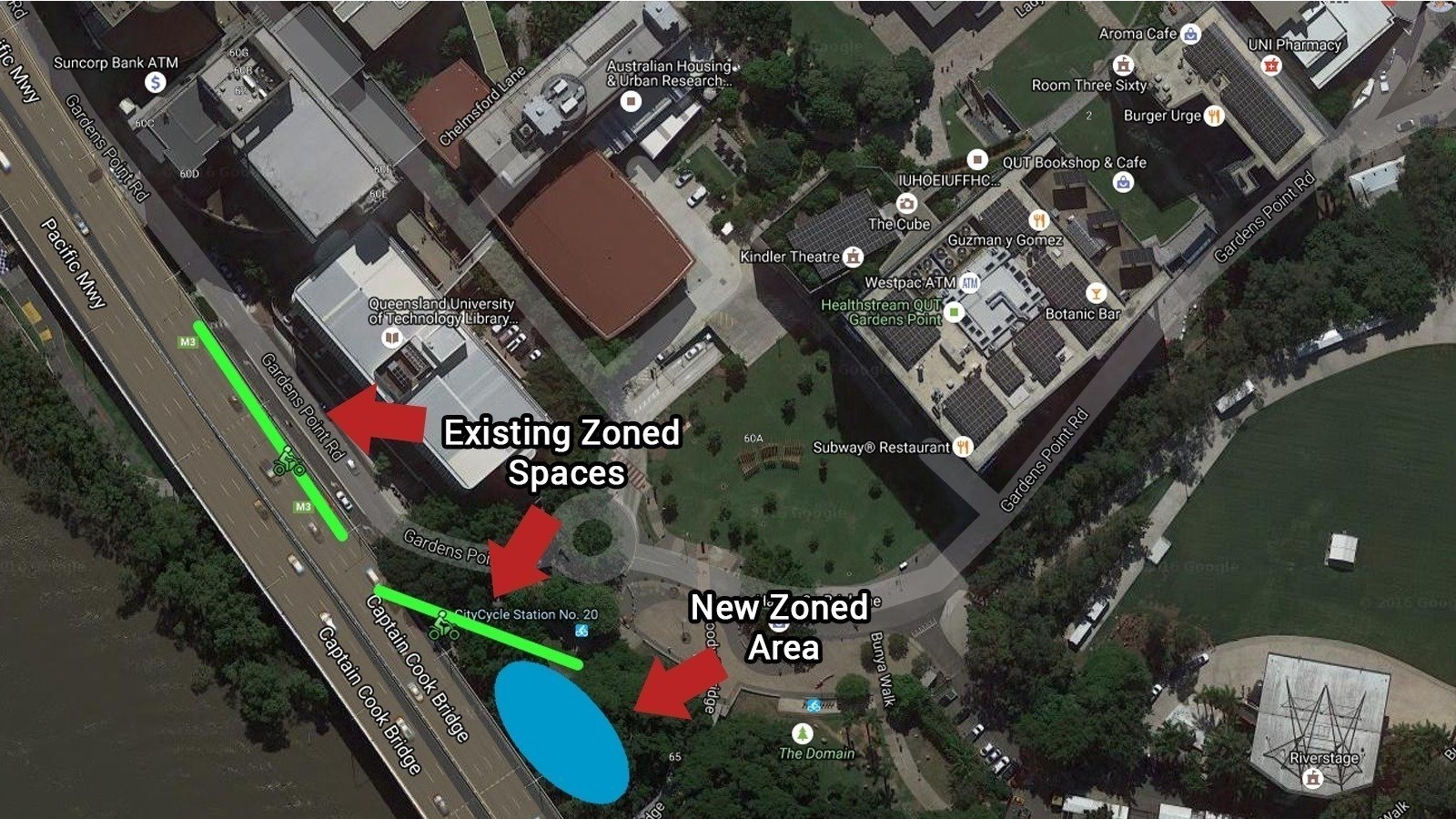 Petition · Expand motorcycle parking at QUT GP ·