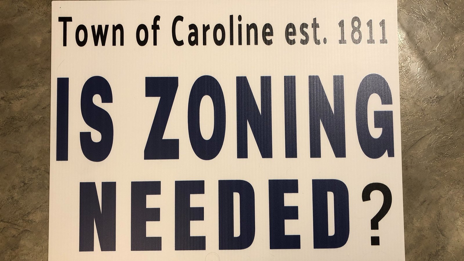 Petition · Residents of The Town of Caroline Petitioning Zoning Laws United States ·