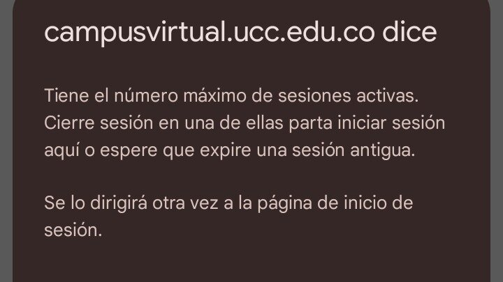 Petición · Exigir Acceso Multidispositivo al Campus Virtual UCC ...