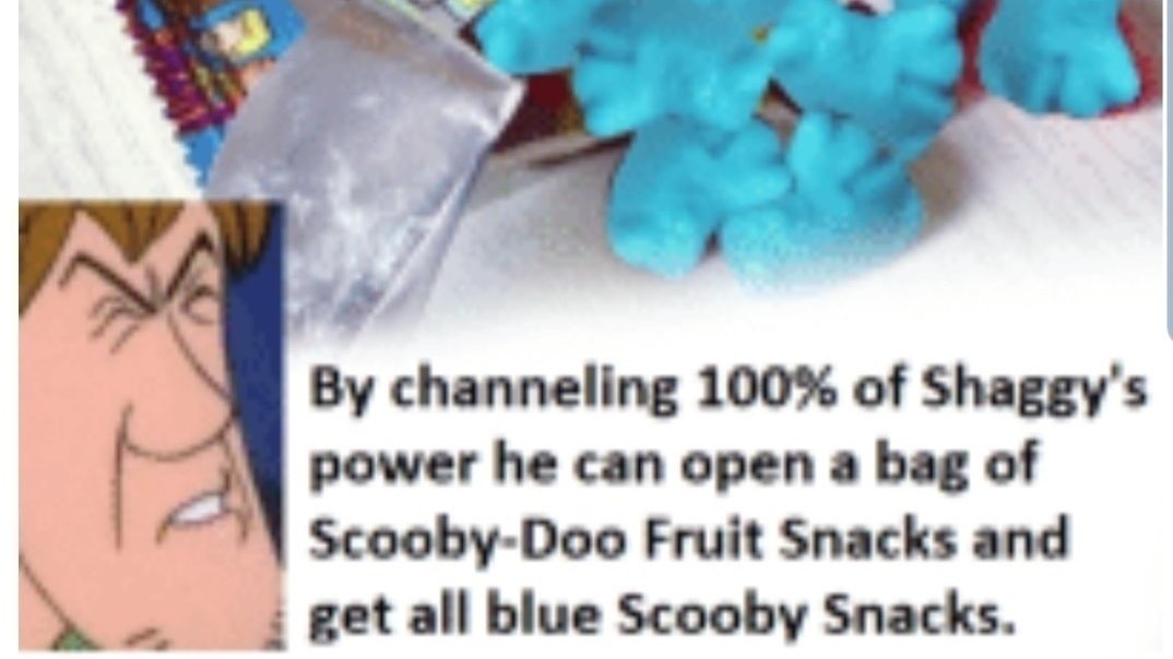 Petition · Change the blue scooby gummies back to the original