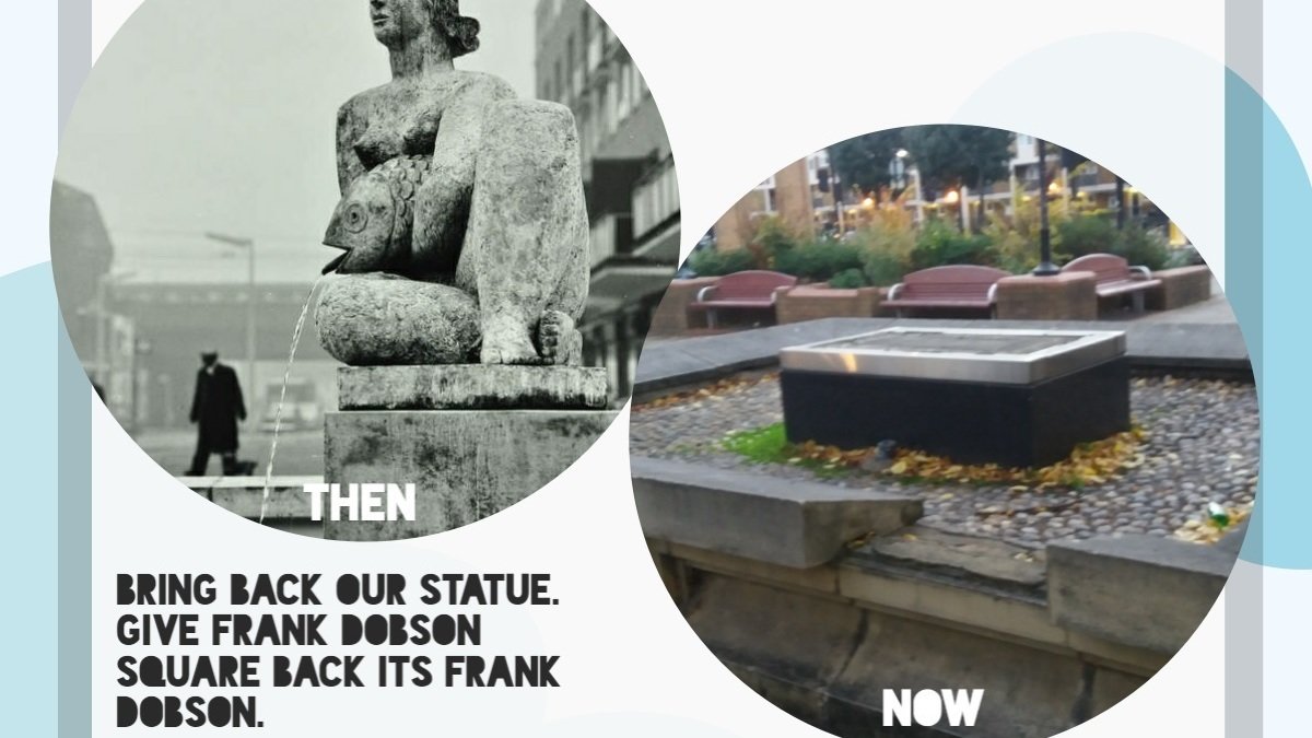 Petition · Tower Hamlets Council repair Frank Dobson Sq Fountain and