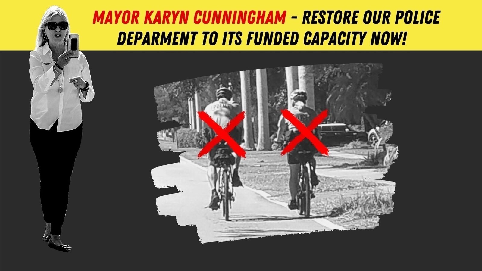 Petition · FILL POLICE VACANCIES AND HELP KEEP PALMETTO BAY SAFE! ·