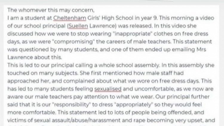 Petition · Cheltenham Girls High School Transphobia and Sexism ...