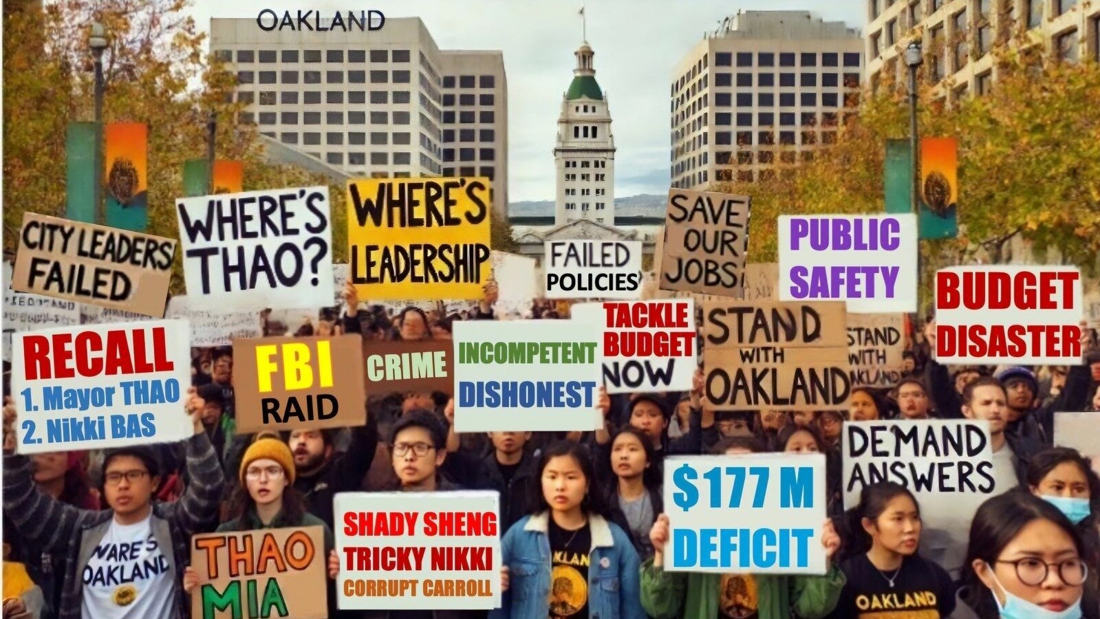 Petition · SAVE PUBLIC SAFETY! Demanding Resignation of Oakland's Mayor ...