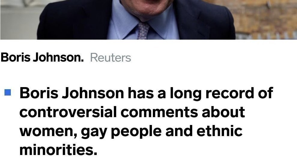 Petition · Accountability for Boris Johnson's views on Ethnicity and