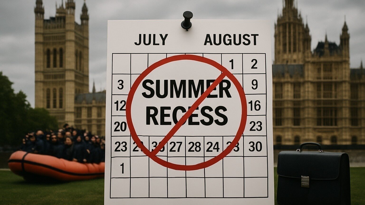 Petition · Cancel Parliamentary Summer Recess to Address Asylum Seekers
