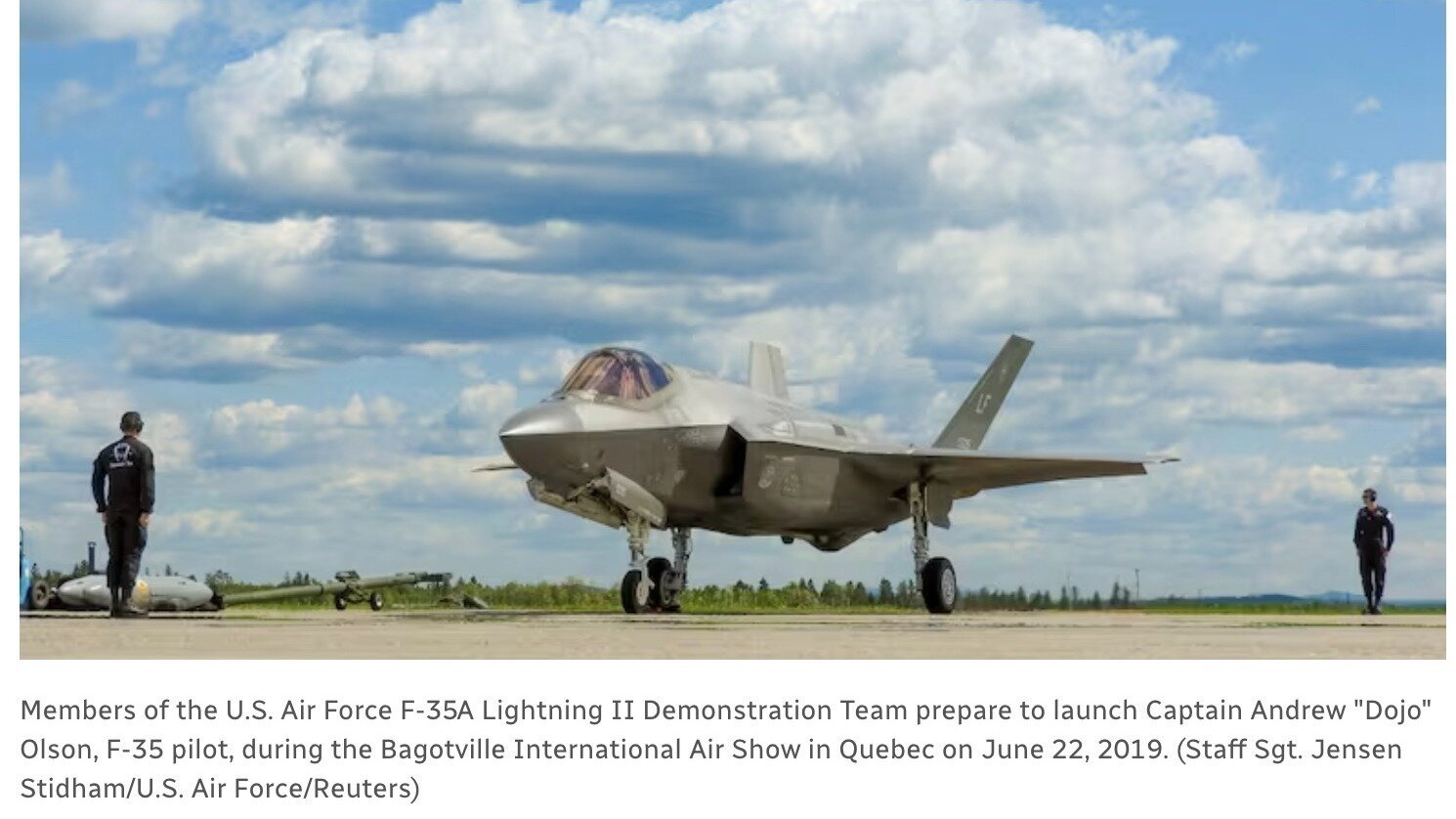 Suspend Purchase of F35 Fighter Jets from USA