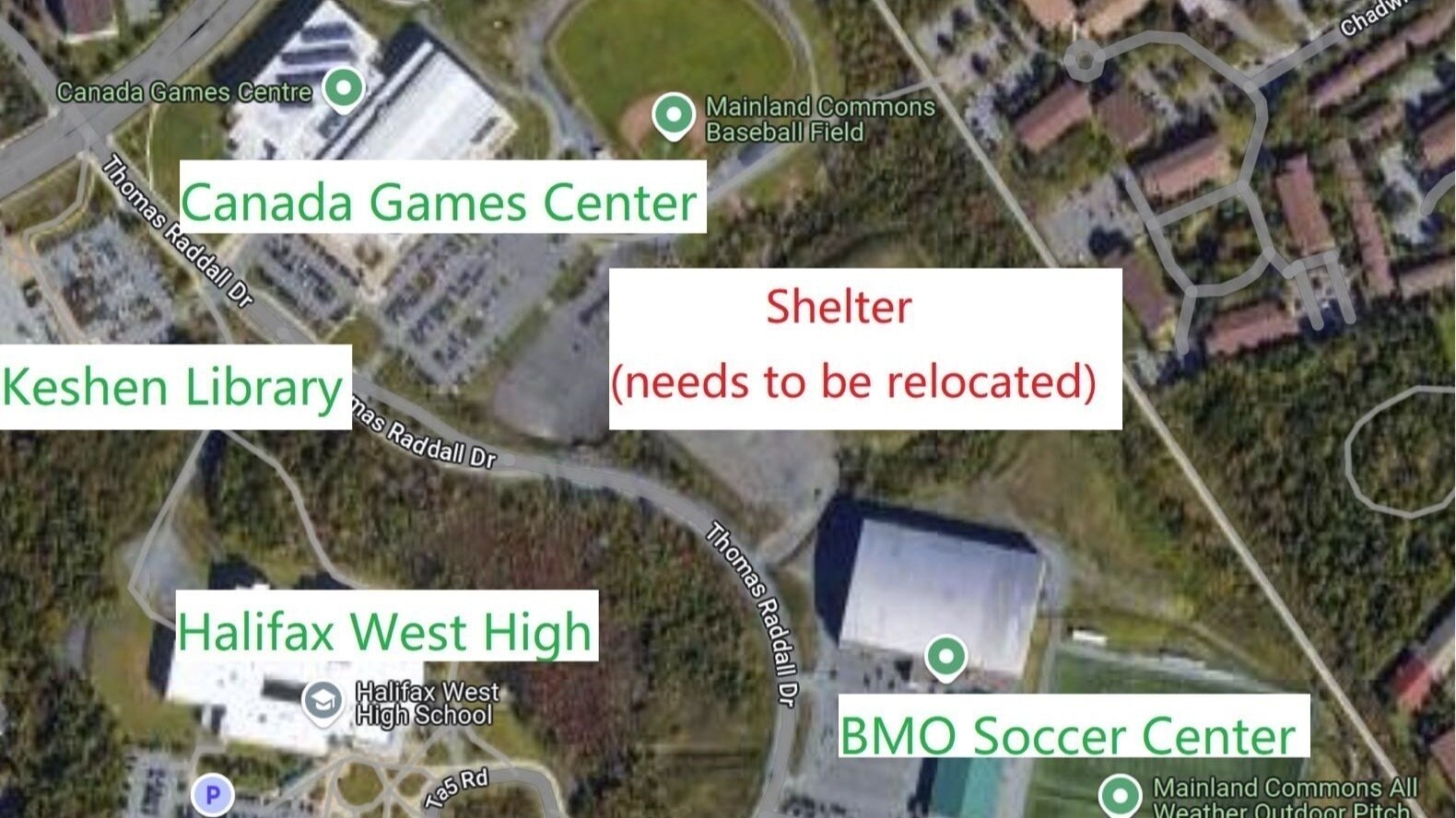Petition · Relocate Clayton Park West Pallet Shelters to Bayer’s Lake