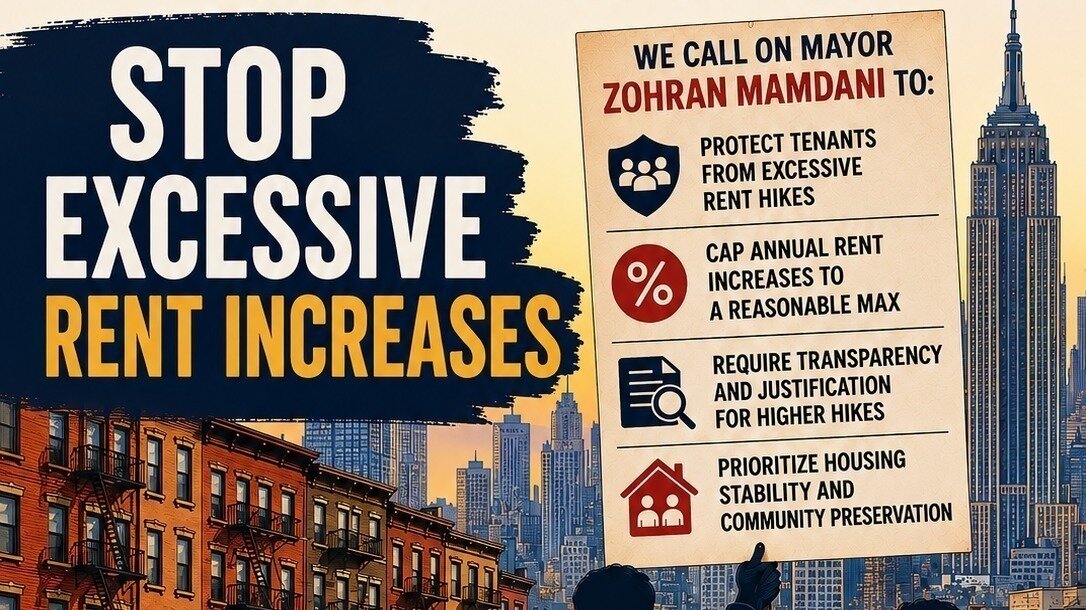Petition · Protect New York City tenants from excessive rent increases ...