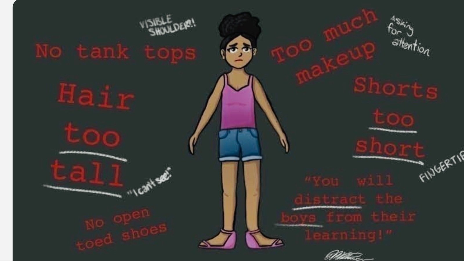 Objectifying Outfits Petition · Change Fulton County’s Dress Codes that objectify women and ...