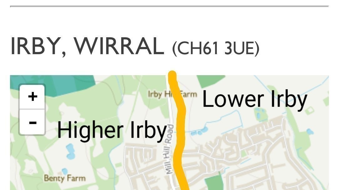 Petition · Stop Irby being divided into Higher and Lower regions