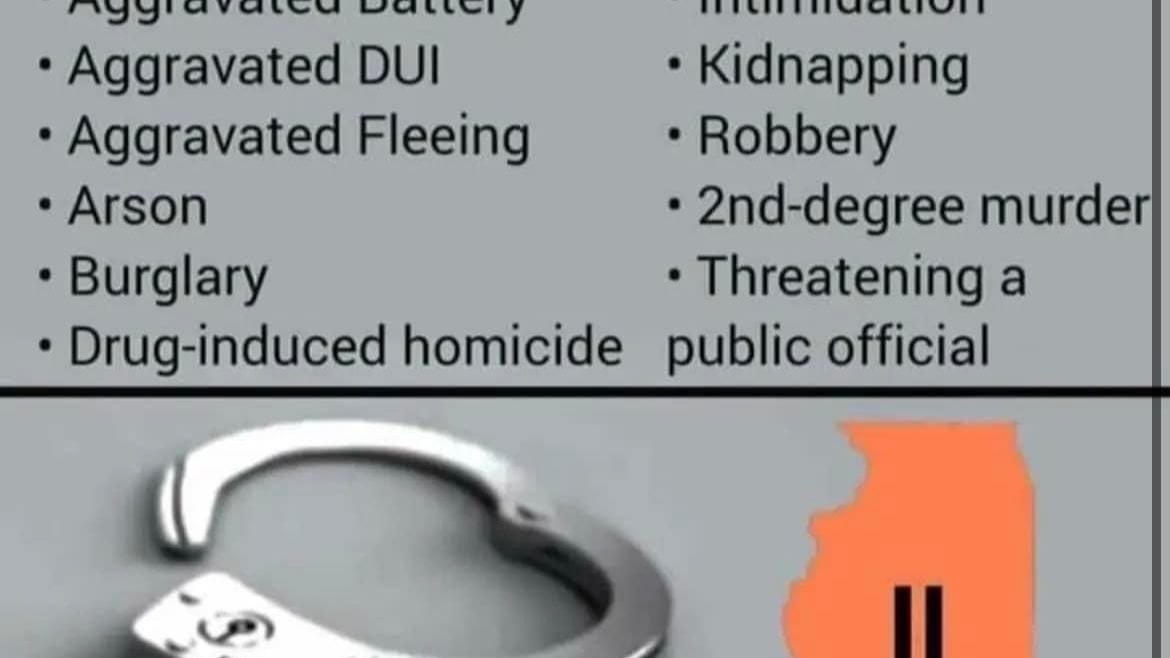 Petition · Keep Criminals Behind Bars and Vote against Safe-T in IL ...