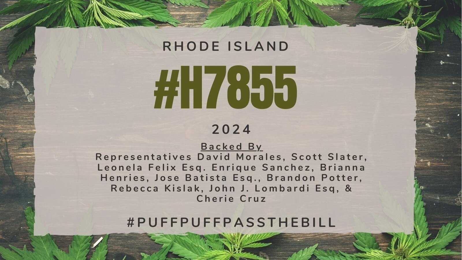 Petition · Rhode Island Cannabis Equity Proposals 2024 ·