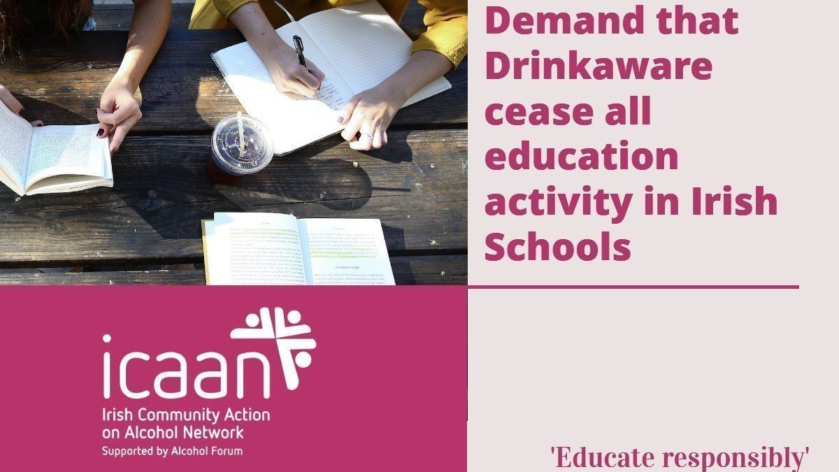 Petition · Demand that Drinkaware cease all education based activities