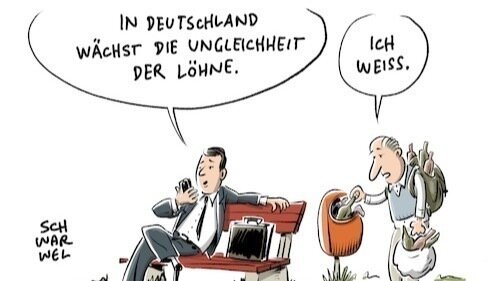 Begrenzung des monatlichen Einkommens von Politikern auf 2​.​500 € netto!