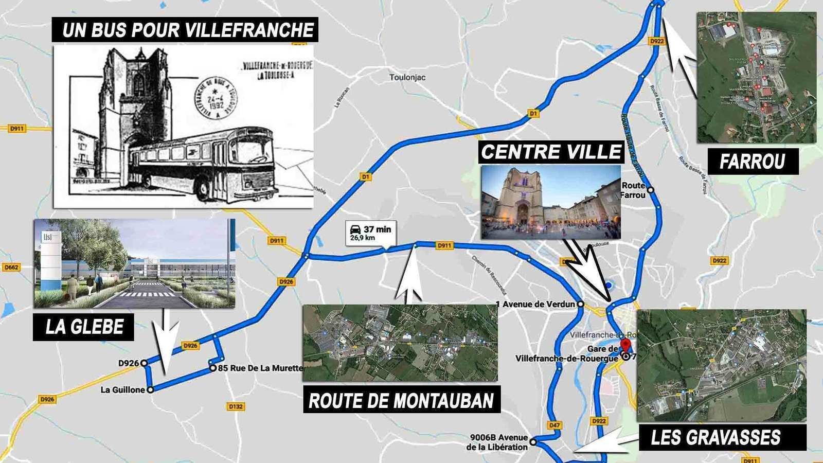 Bus Villefranche De Rouerguenull