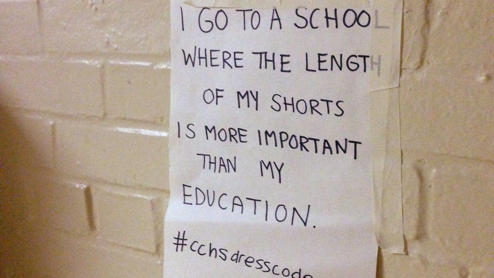 Petition · School Dress Code Sexism. ·