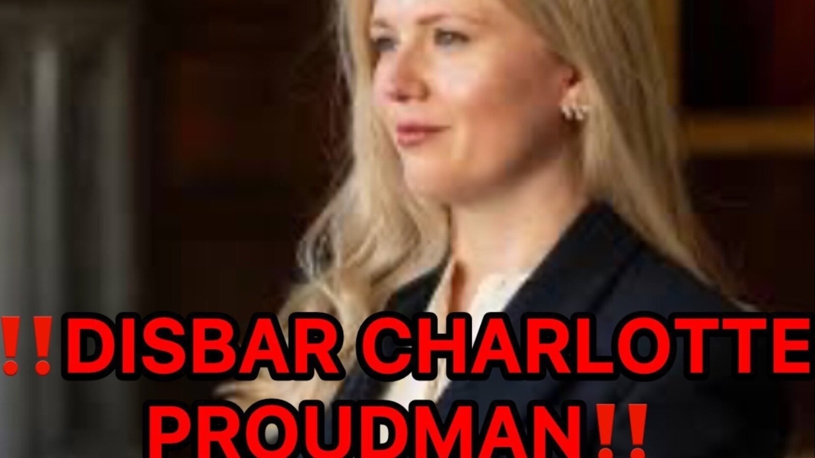Disbar Petition · Disbar Dr. Charlotte Proudman from the legal profession ...