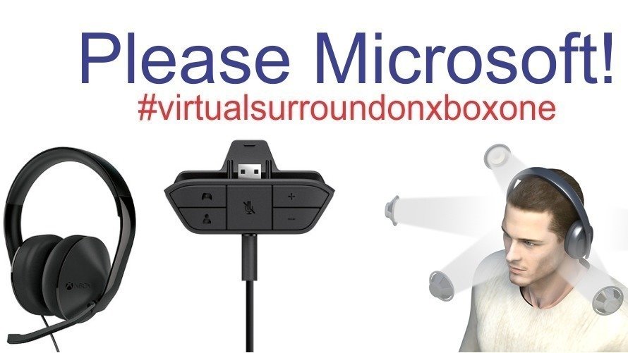 Abaixoassinado · Xbox One Enable/Update Virtual Surround/Dolby