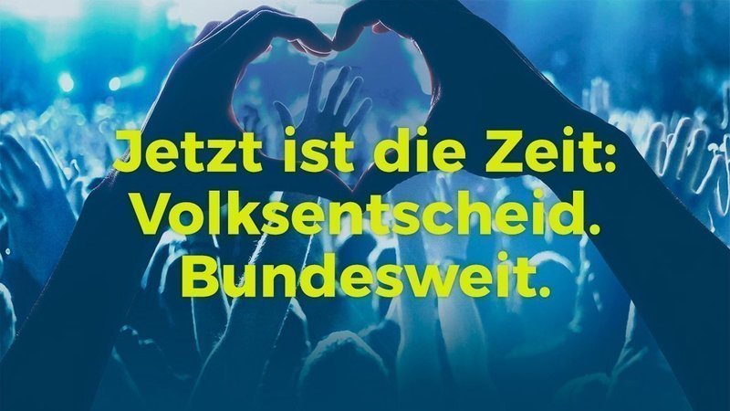 Petition Update Wenn Nicht Jetzt Wann Dann Volksentscheid
