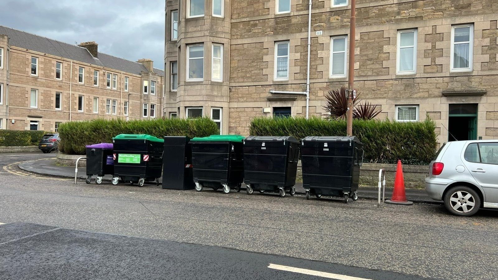 Petition · Location of bin hubs on Eildon Street, EH3 Edinburgh