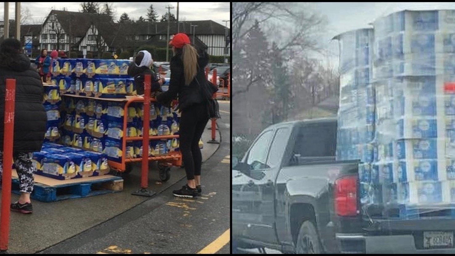 Petition · Costco and Target should disallow returns of tp, cleaning