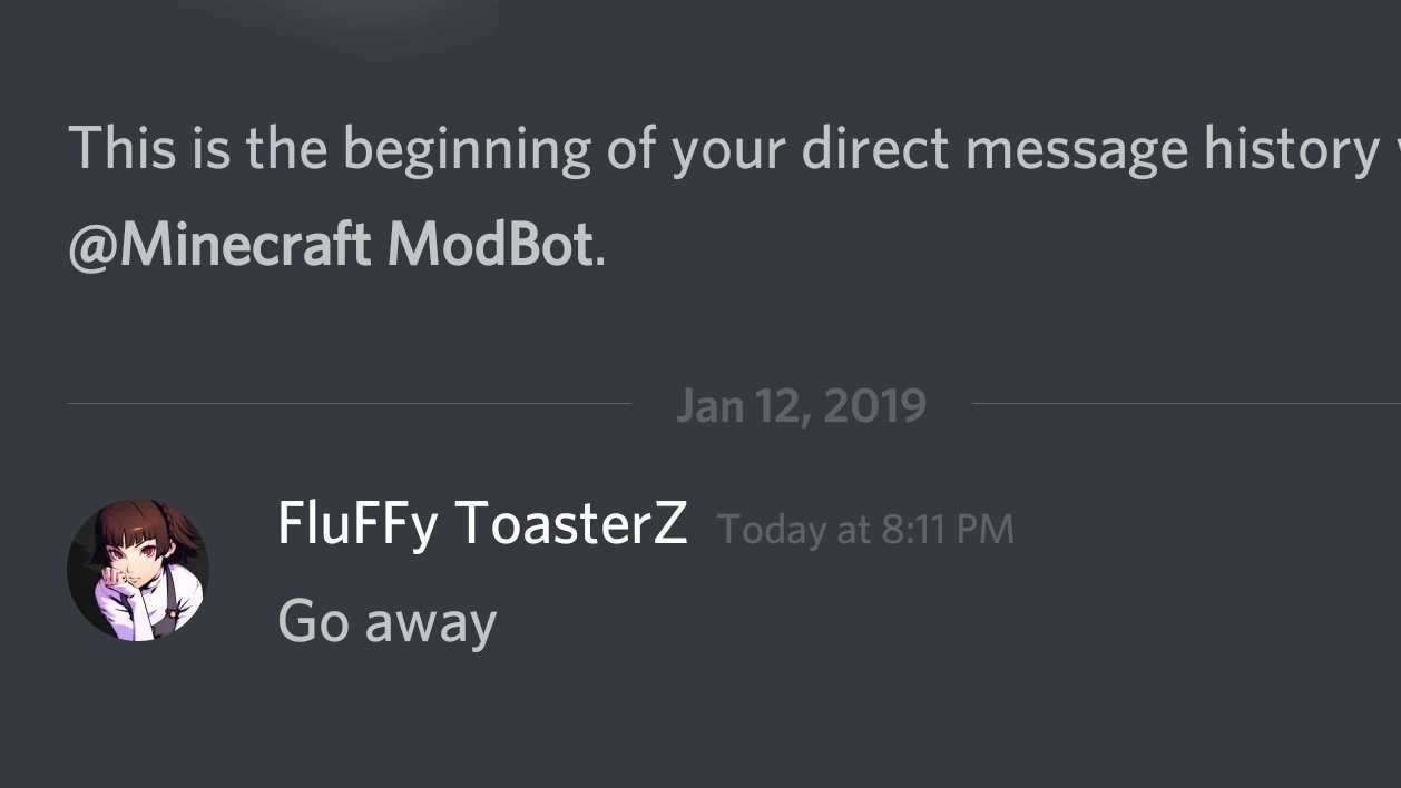 Petition · Get rid of the Anna bot in the official minecraft discord ...