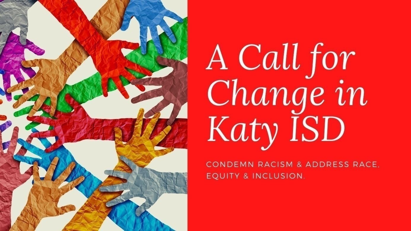 Petition · Condemn racism & address race, equity and inclusion in Katy