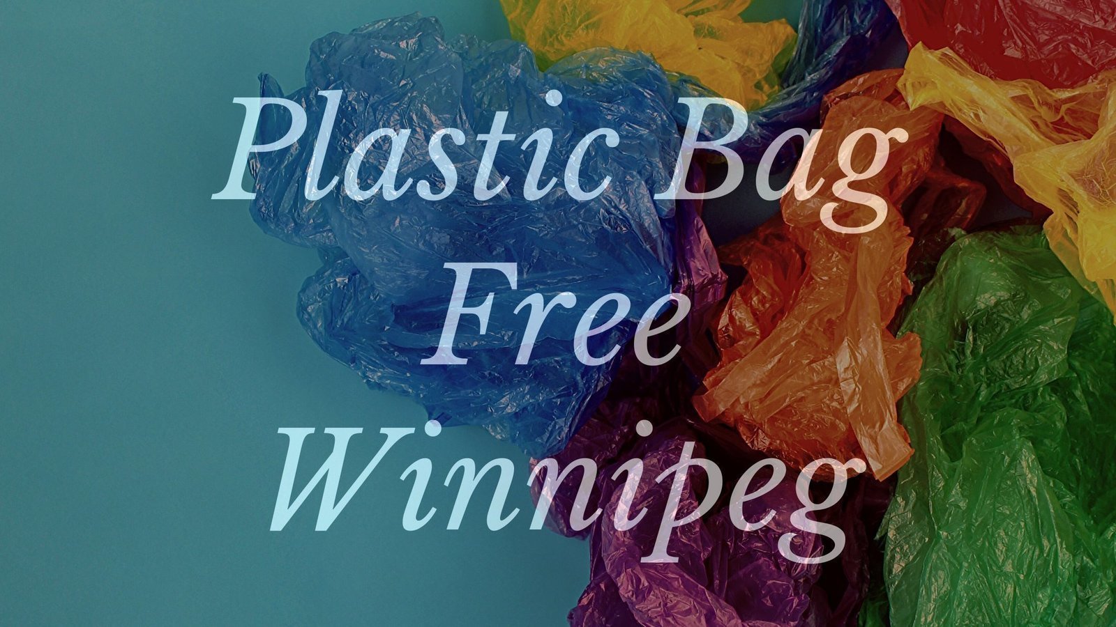 Petition · Ban Single Use Plastic Bags in Winnipeg, Manitoba Winnipeg