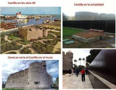 Petición · Retirar el muro que rodea al Castillo de La Luz en Las