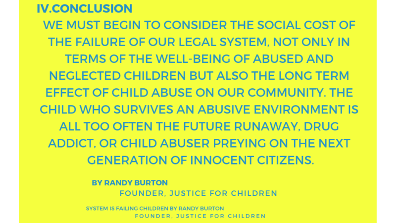 Runaways Findings Of Neglect And Abuse >> Petition Update System Is Failing Children By Randy Burton Founder Runaways Findings Of Neglect And Abuse >> Petition Update System Is Failing Children By Randy Burton Founder