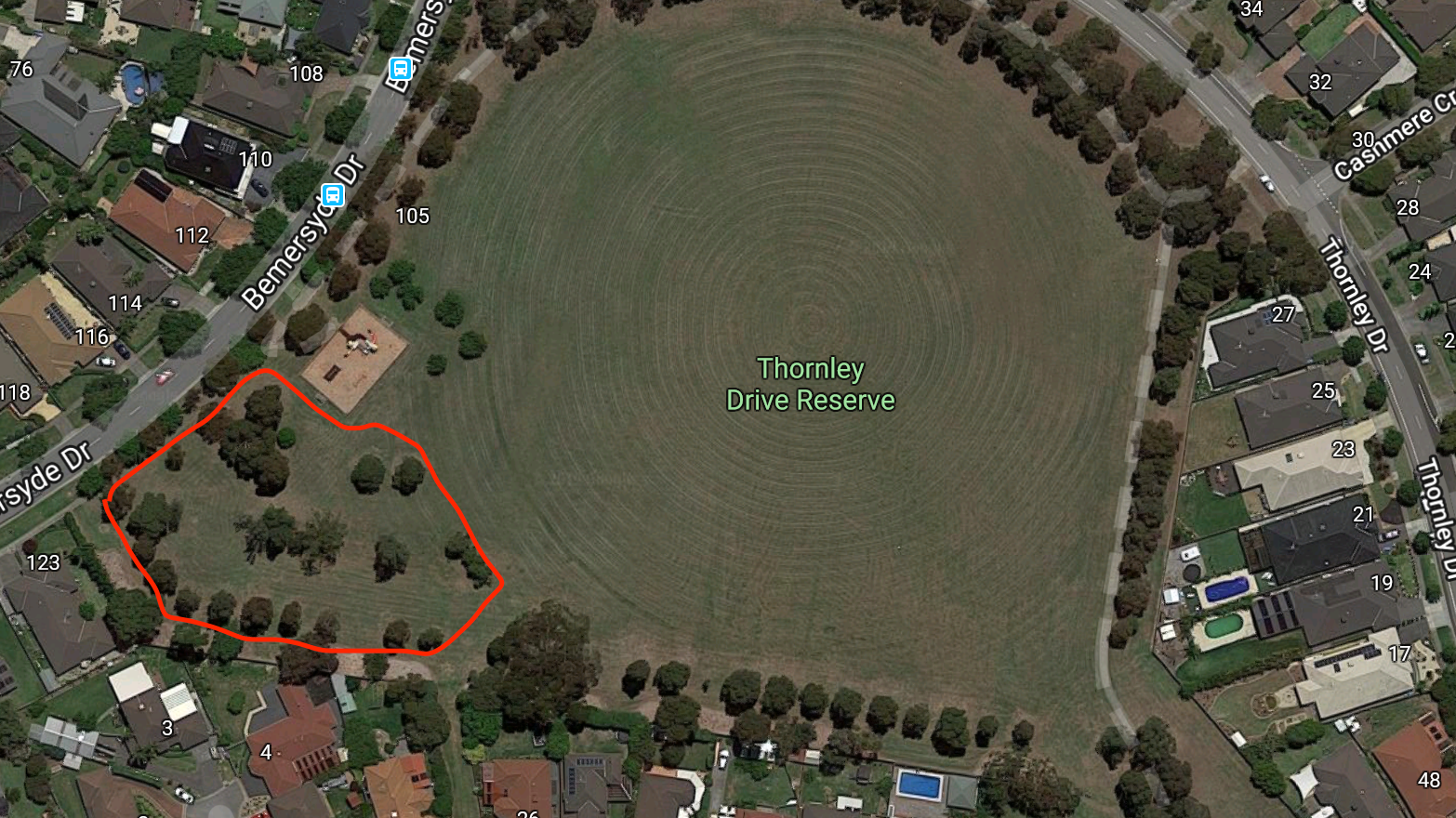 Petition · Thornley Drive Reserve, Berwick fencing / dog park