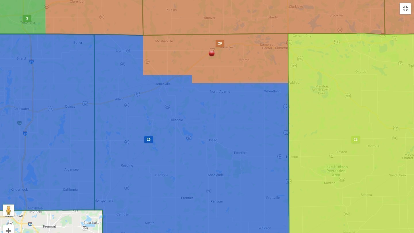 Petition · One State Senate District for all of Hillsdale County