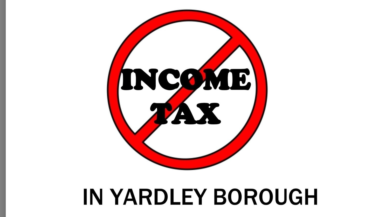Petition · Stop Yardley Borough 1 Earned Tax Yardley, United
