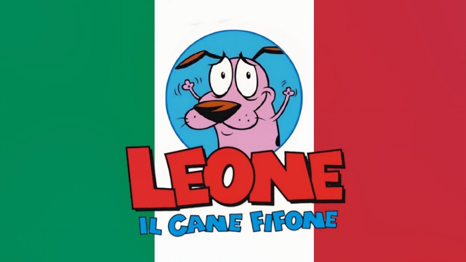 gatto leone il cane fifone
